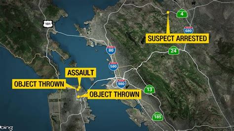 Assault suspect leads police on chase from SF to Martinez